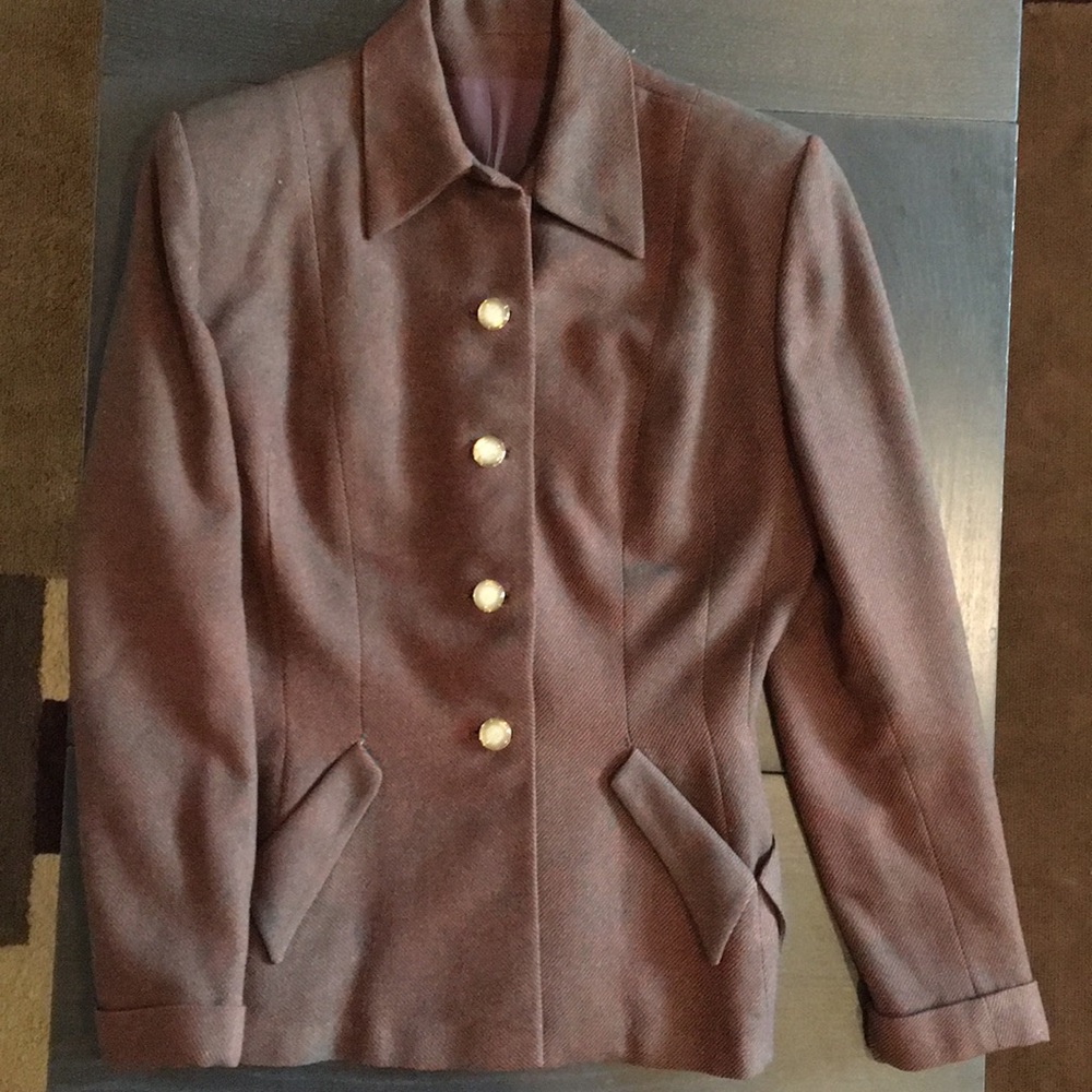 VINTAGE Button Up Blazer